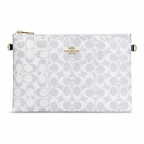 Coach Pouch in Signature Canvas