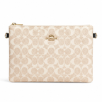 Coach Pouch in Signature Canvas