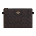 Coach Pouch in Signature Canvas