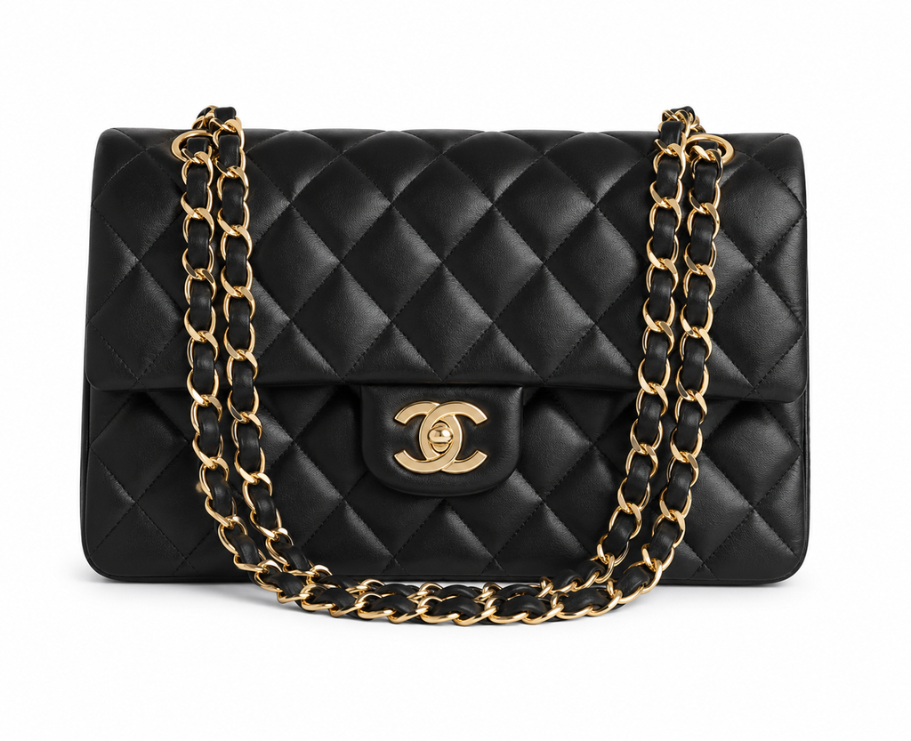 Chanel Black Quilted Lambskin