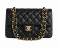 Chanel Black Quilted Lambskin