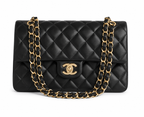 Chanel Black Quilted Lambskin