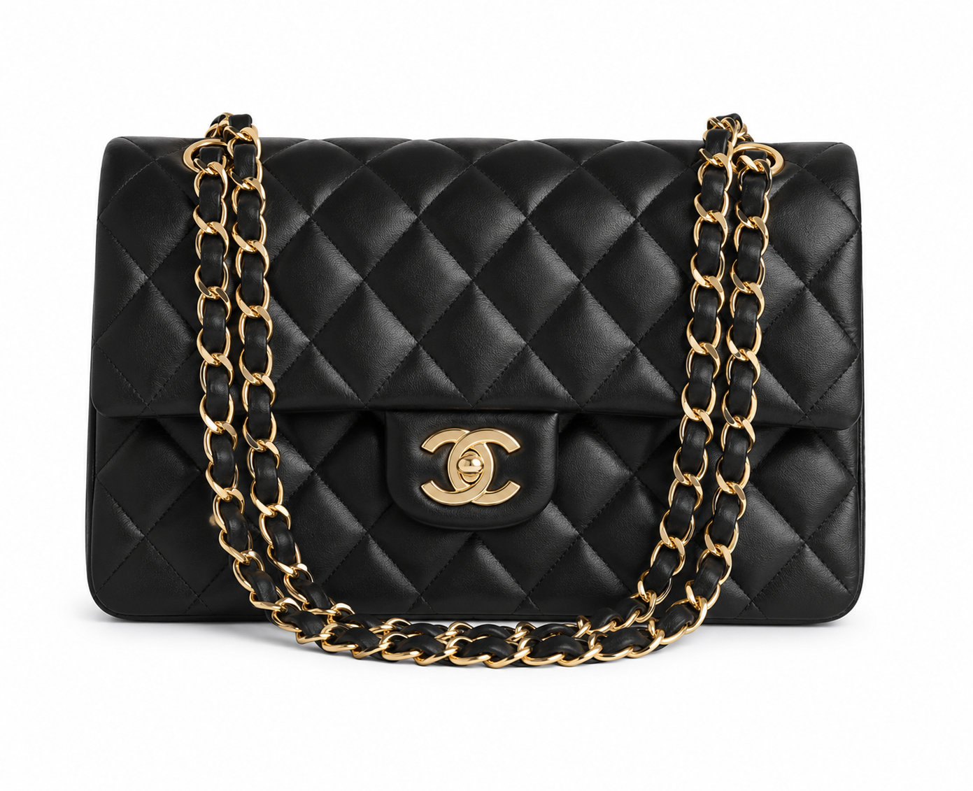 Chanel Black Quilted Lambskin