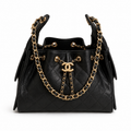 Chanel Quilted Drawstring