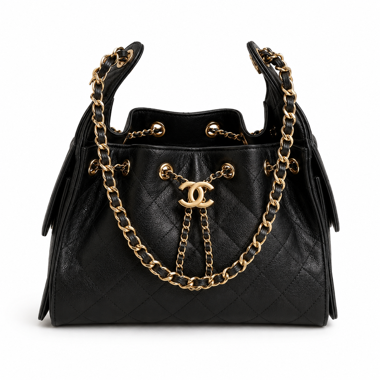 Chanel Quilted Drawstring