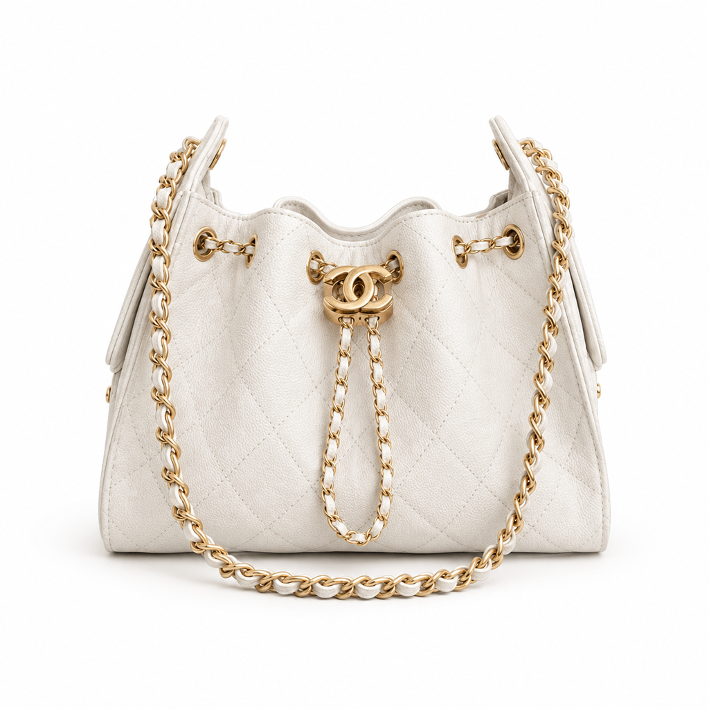 Chanel Quilted Drawstring