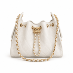 Chanel Quilted Drawstring