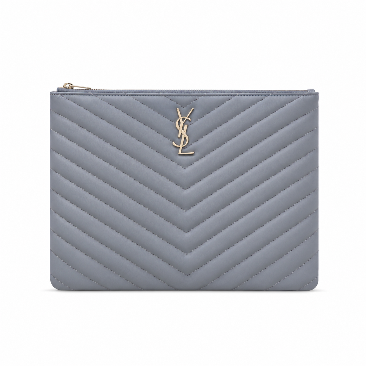 Saint Laurent Cassandre Matelassé Large Pouch