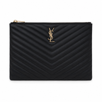 Saint Laurent Cassandre Matelassé Large Pouch