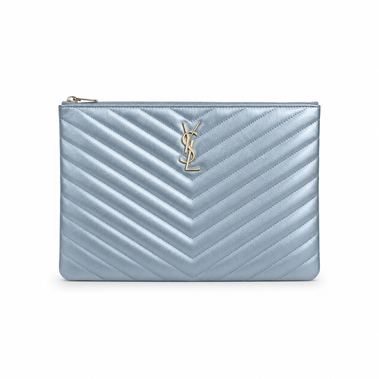 Saint Laurent Cassandre Matelassé Large Pouch