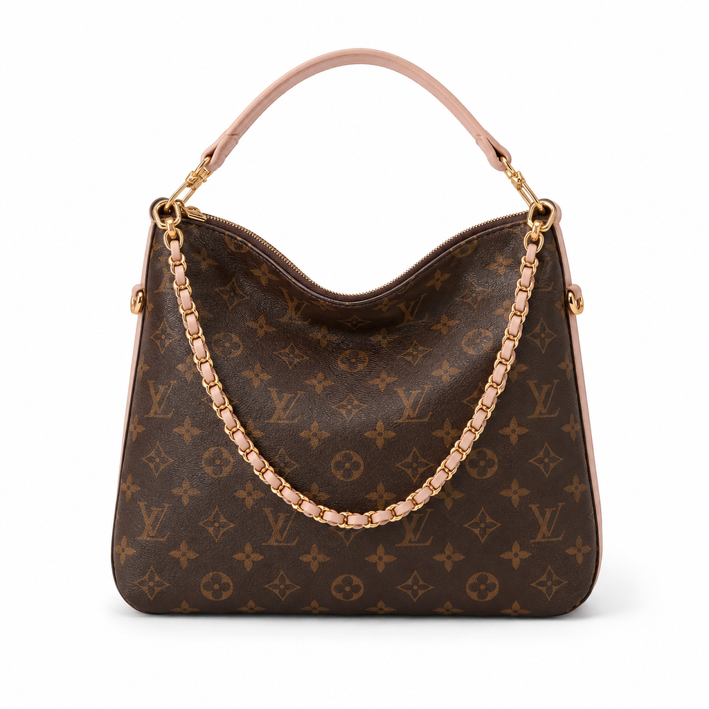 Louis Vuitton Monogram Chain Hobo Bag