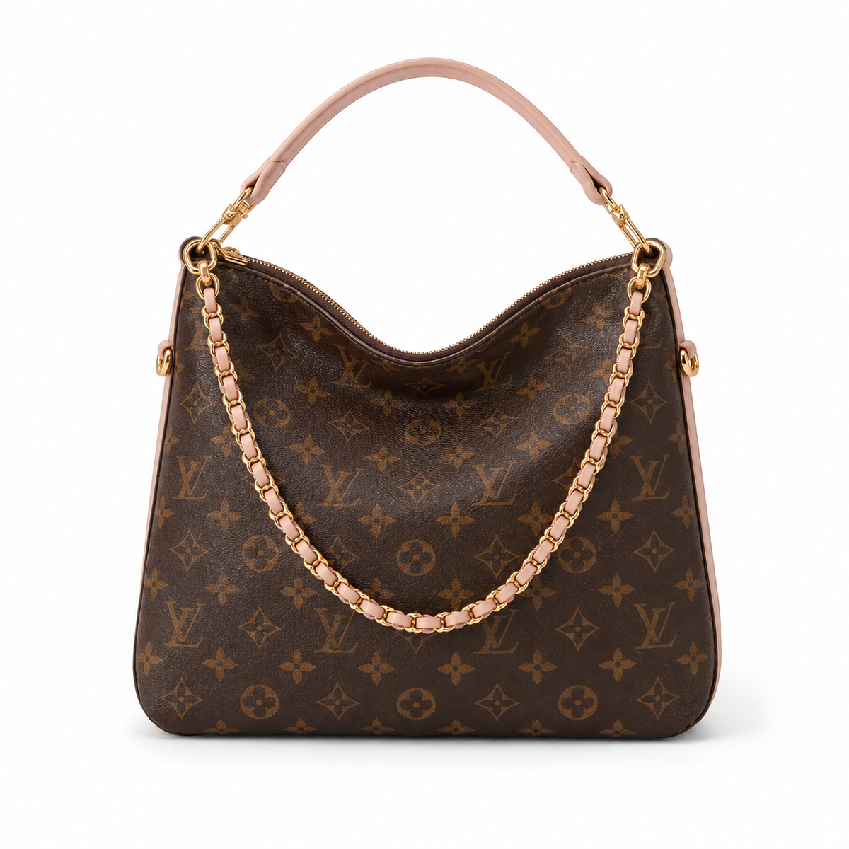 Louis Vuitton Monogram Chain Hobo Bag
