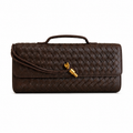 Bottega Veneta Andiamo Long Intrecciato Leather Clutch