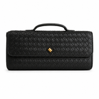 Bottega Veneta Andiamo Long Intrecciato Leather Clutch