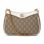 Gucci GG Monogram Small Crescent Shoulder Bag