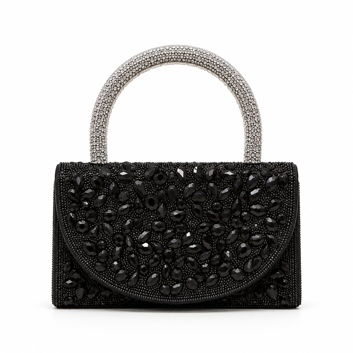Silver Sparkle Evening Bag