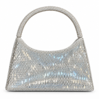 Silver Starlight Evening Bag