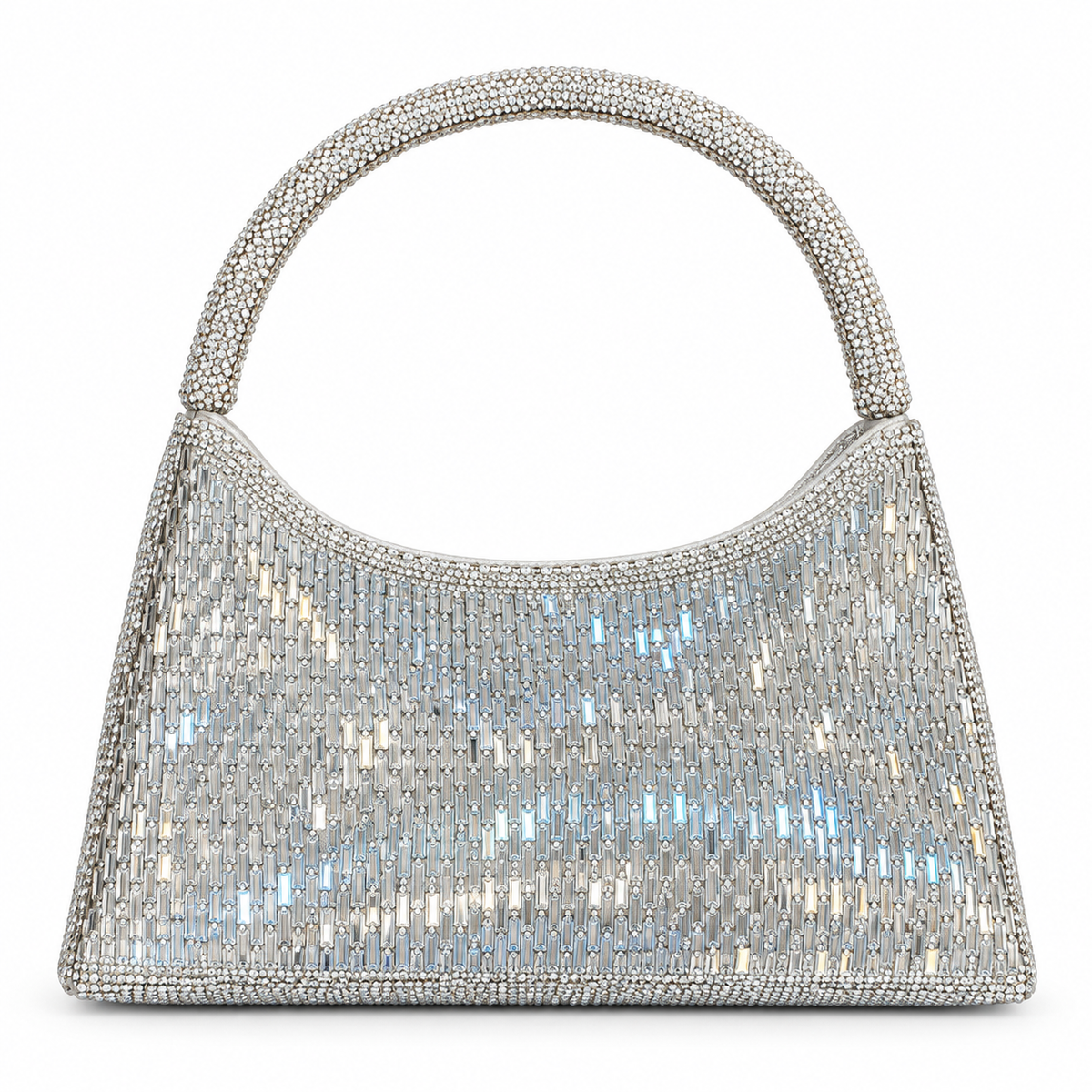 Silver Starlight Evening Bag