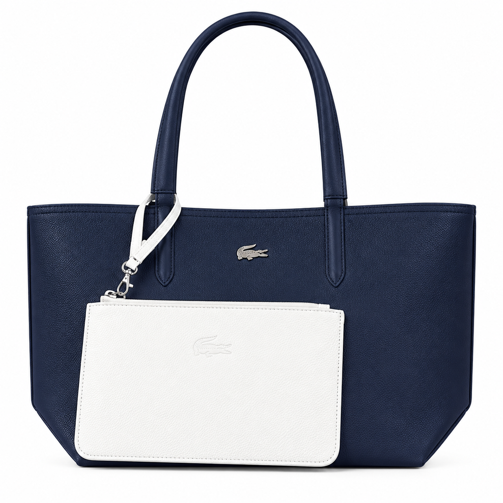 Lacoste Anna Reversible Tote with Pouch