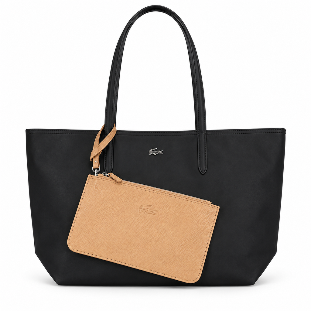 Lacoste Anna Reversible Tote with Pouch