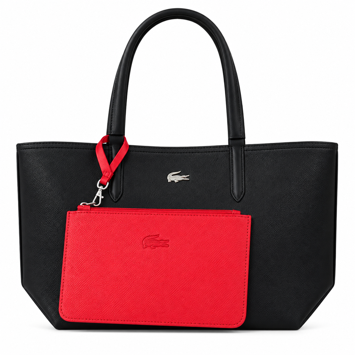 Lacoste Anna Reversible Tote with Pouch
